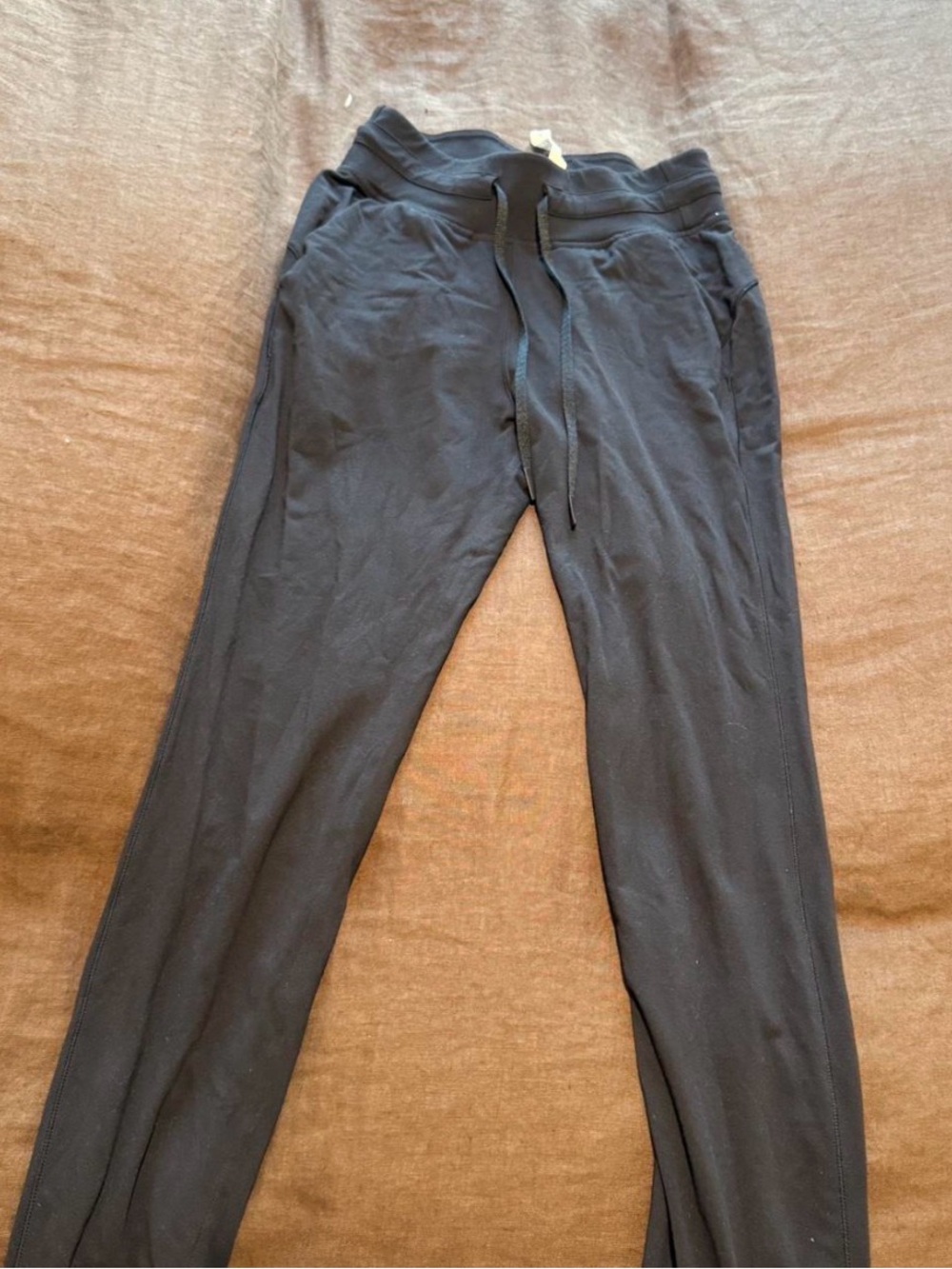 lululemon athletica Men's Black Slim Jogger Pants